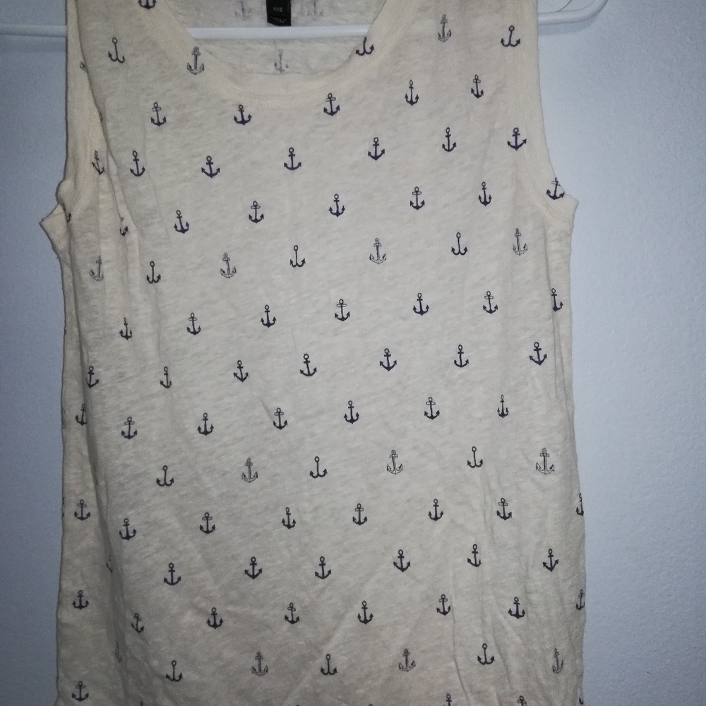 J.Crew tank top size XXS Sailor Design